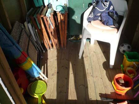 In the beach hut 2010