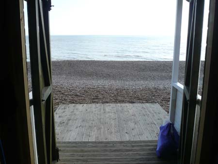 Beach hut October 2008